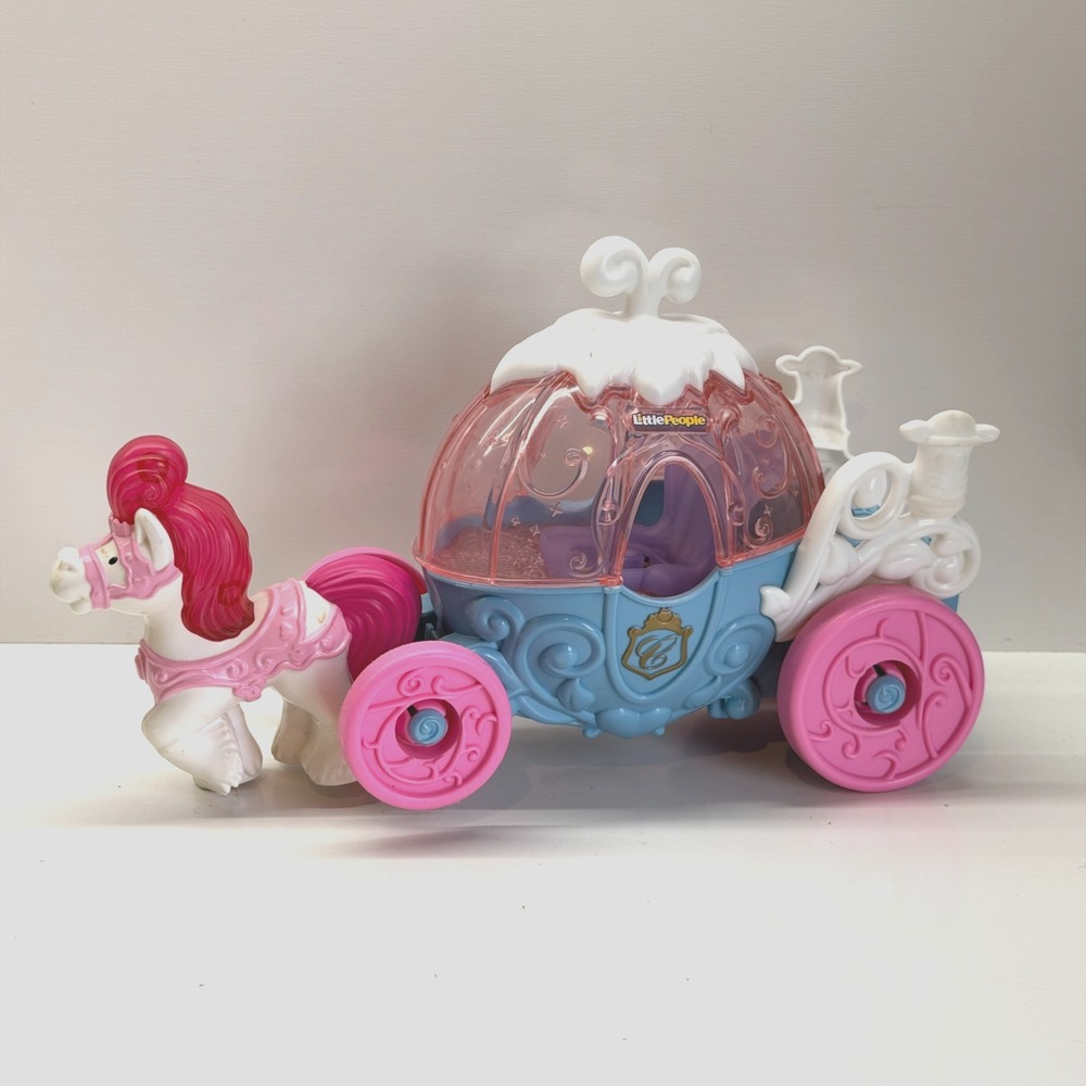 Fisher Price Little People Disney Princess Cinderella Carriage DYT11 2016